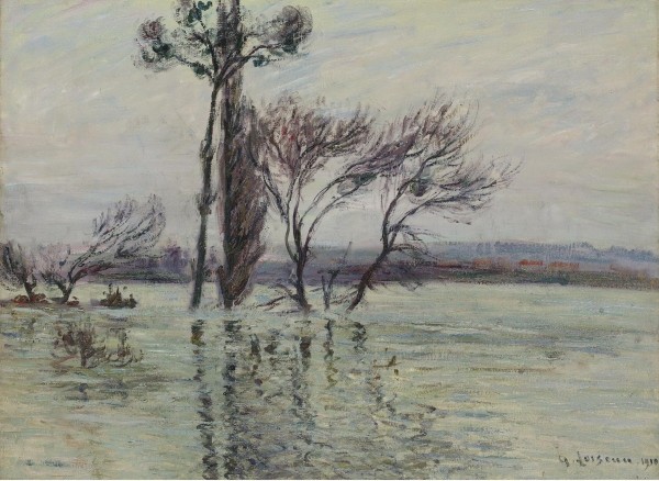 Point Ile Submerged by Gustave Loiseau